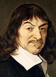 René Descartes (1596 – 1650), imbécil antropocentrista para quien los animales no-humanos no eran otra cosa que complejos autómatas mecánicos carentes de la capacidad de sufrir o de sentir cualquier otra emoción. 